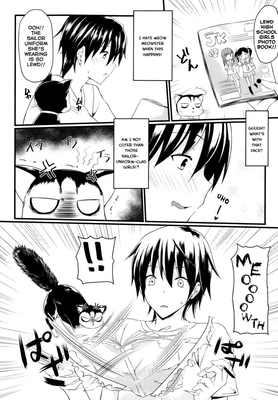 Hentai Manga Comic-CatWooOman - Story of a Cat and Yourself-Read-5